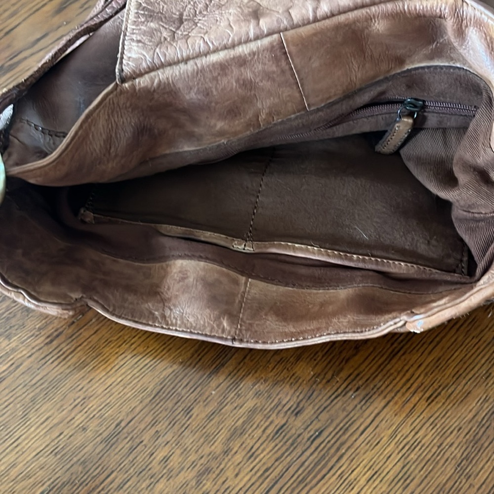 Genuine Leather Shoulder Bag - Picture 8 of 11